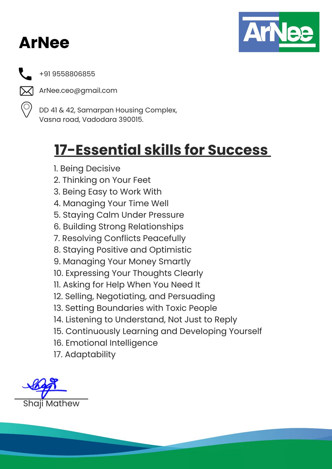 Essential Skills for Success